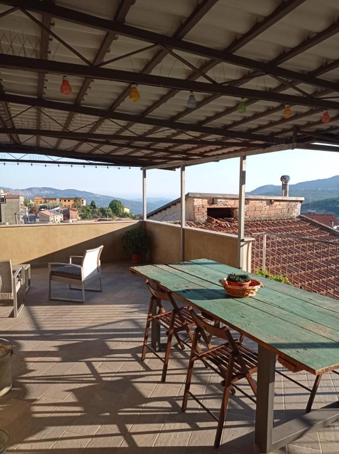 Willa Casa Torre Con Terrazza Panoramica Futani Zewnętrze zdjęcie